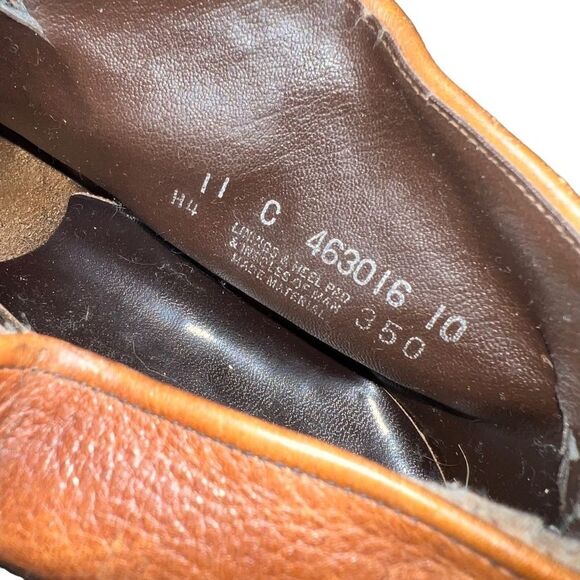 Vintage Leather Boots ~ Men’s Size 11 ~ Red / Brown ~ Air Cushion ~ GUC - Picture 7 of 12